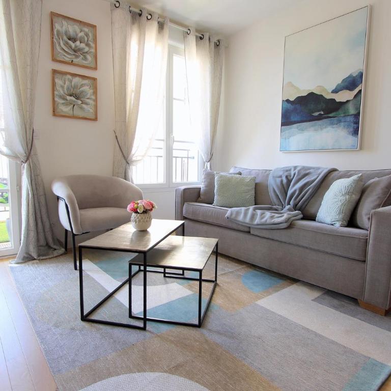 Faubourg1 Logement 4pers Disneyland Paris - Apartment mit 1 Schlafzimmer und Balkon - 5