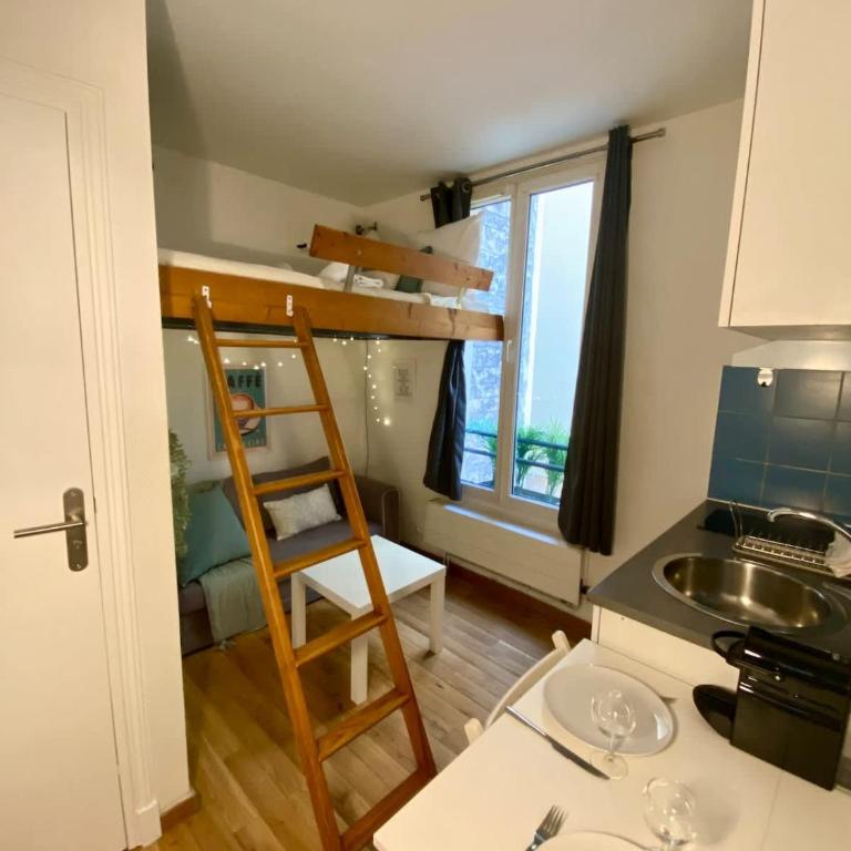 New 126 Suite Lumiere - Cosy Apartment Paris Center - Studio - 9