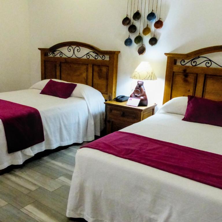 Hotel Hacienda Bugambilias La Paz - Habitación Doble Deluxe - 2 camas dobles - 16