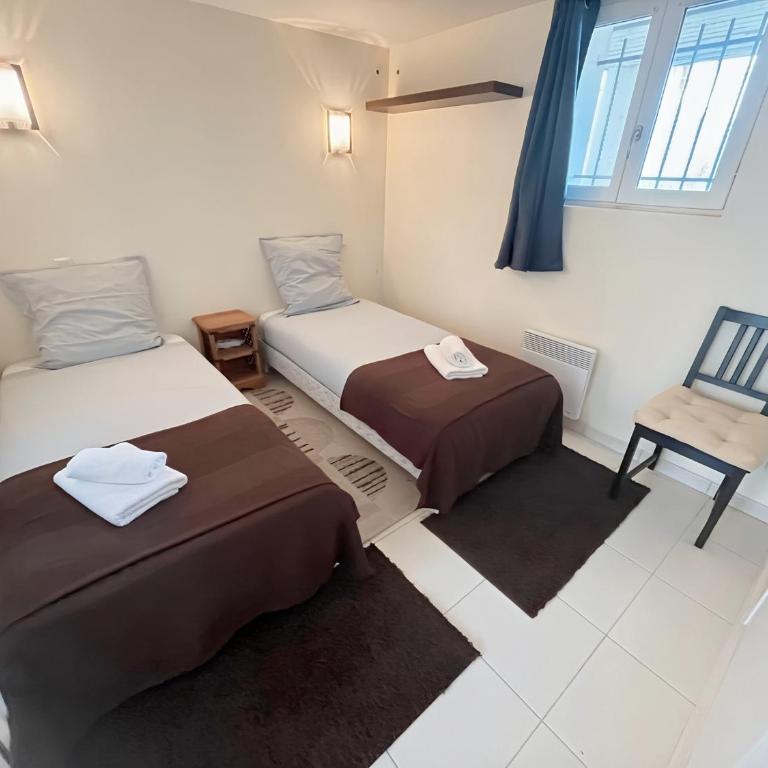 À 2 pas de la plage, Parking privé et gratuit - Appartement 1 Chambre - 12