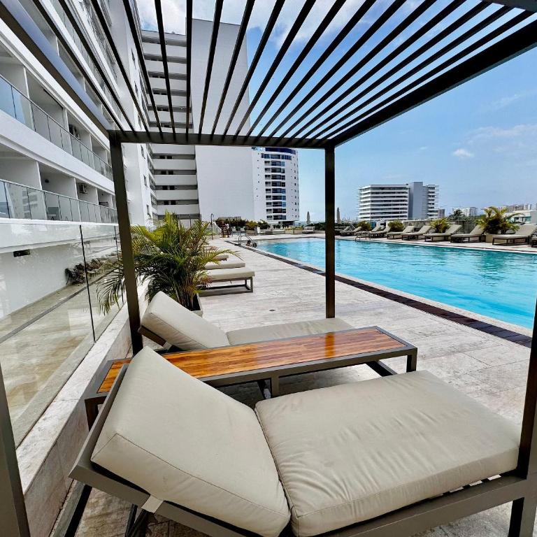 Loft Vistas Mar. Crespo Piscina - Apartment - 7