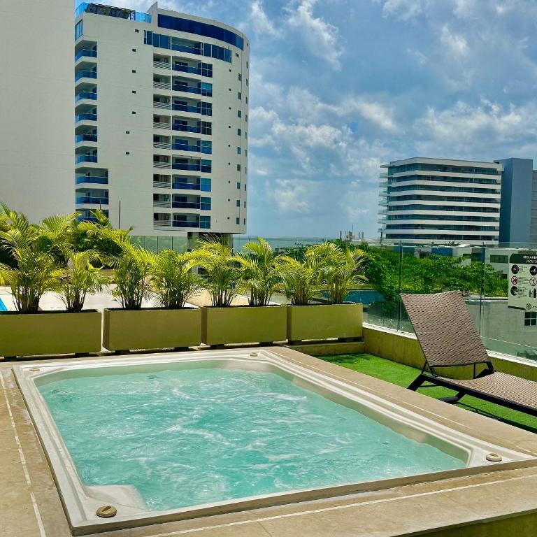 Loft Vistas Mar. Crespo Piscina - Apartment - 14