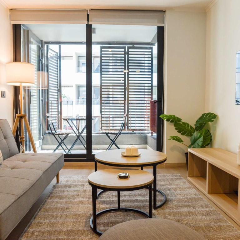 Stylish 2BR Urban Oasis for 3 in Vibrant Las Condes - Apartment - 9