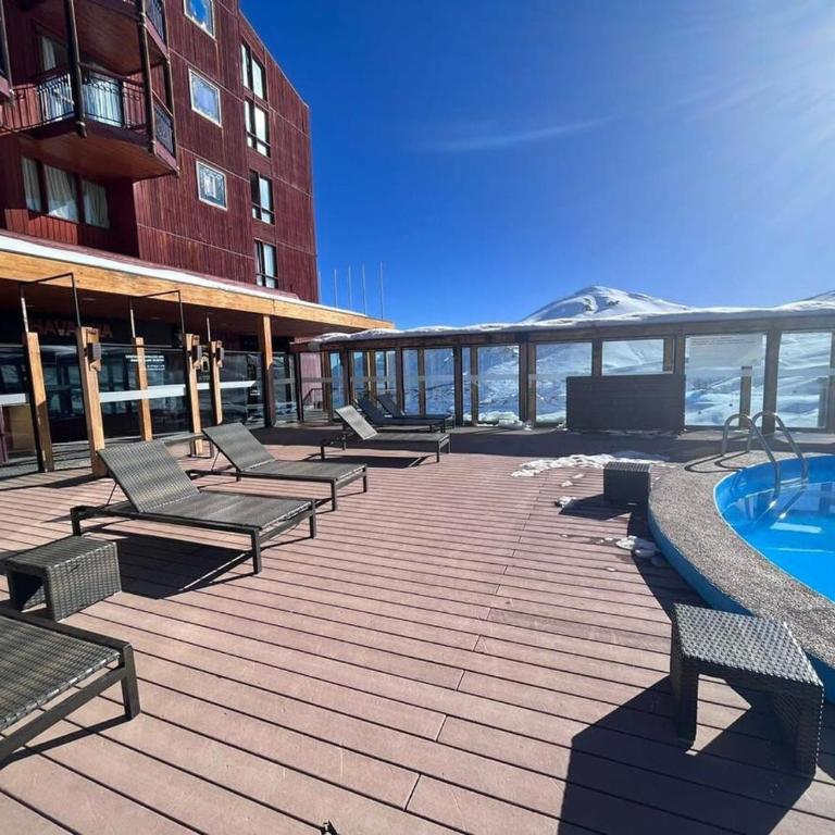 HOM I Departamento Valle Nevado con uso de Piscina - Apartment - 38