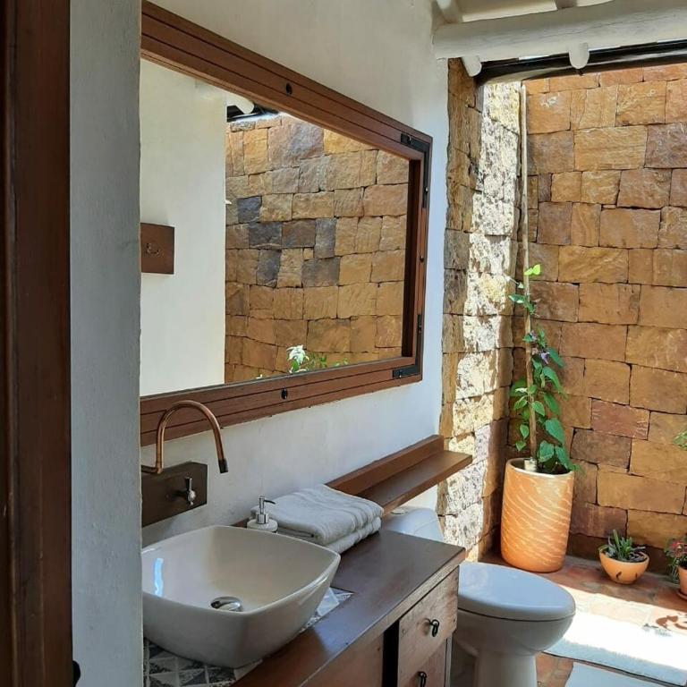 Finca LA TATA Cabaña # 2 Finca La Tata, vereda el Caucho Barichara - Casa con 1 dormitorio - 4