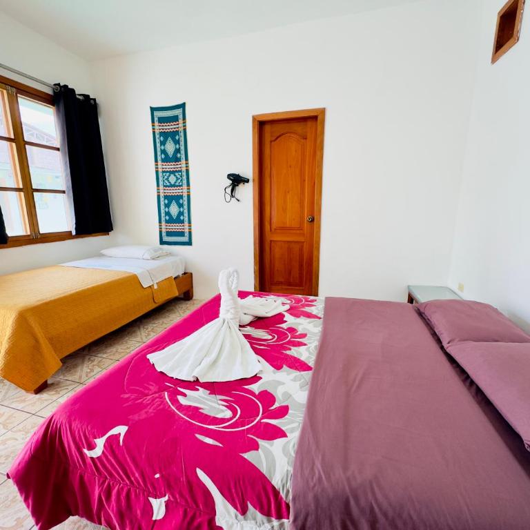 La Perla de Galapagos Backpacker hotel - Habitación Doble - 2 camas - 6
