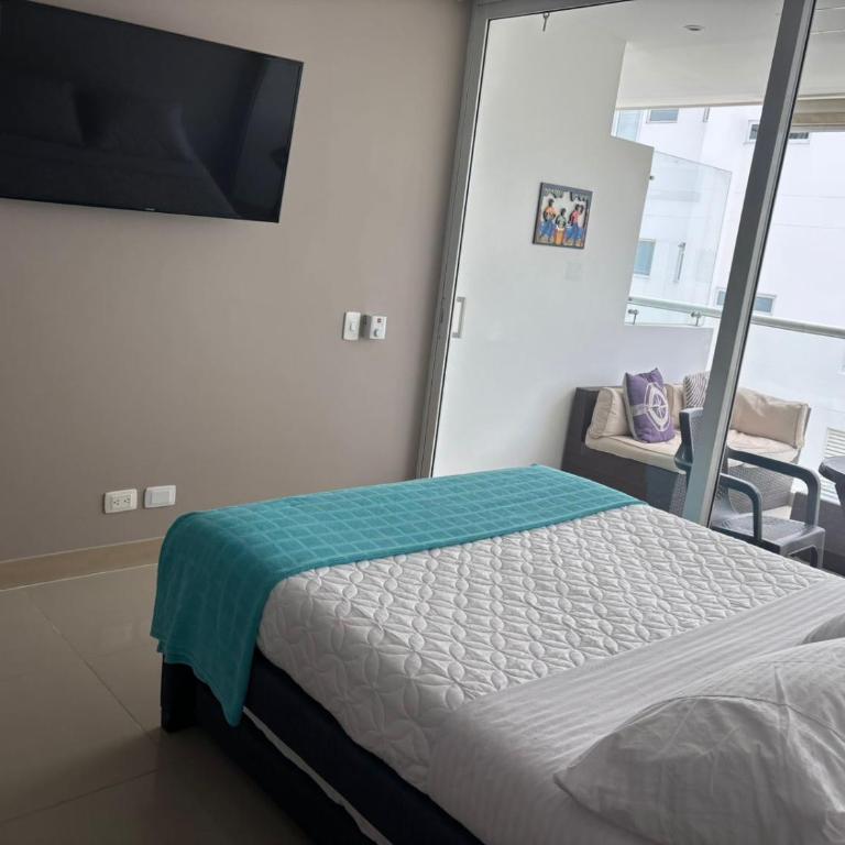 Apto con playa, hotel y piscina - Apartamento de 1 dormitorio - 1