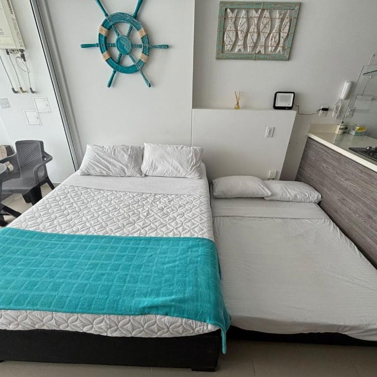 Apto con playa, hotel y piscina - Apartamento de 1 dormitorio - 2