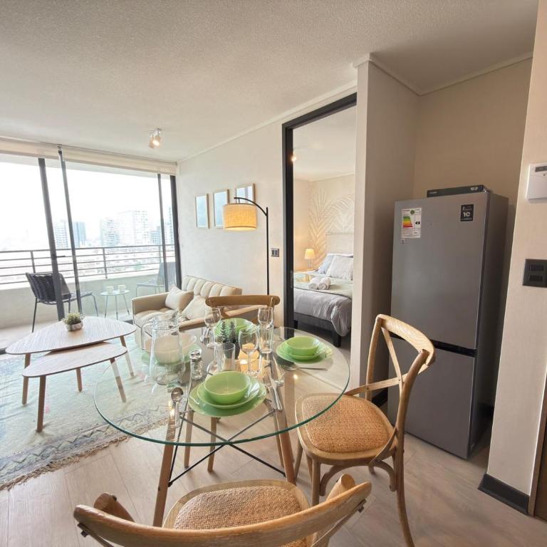 HOM I Metro Irarrázaval I Cercano Barrio Italia - Apartment - 1