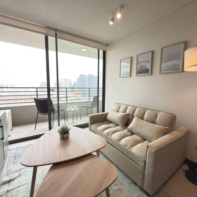 HOM I Metro Irarrázaval I Cercano Barrio Italia - Apartment - 12
