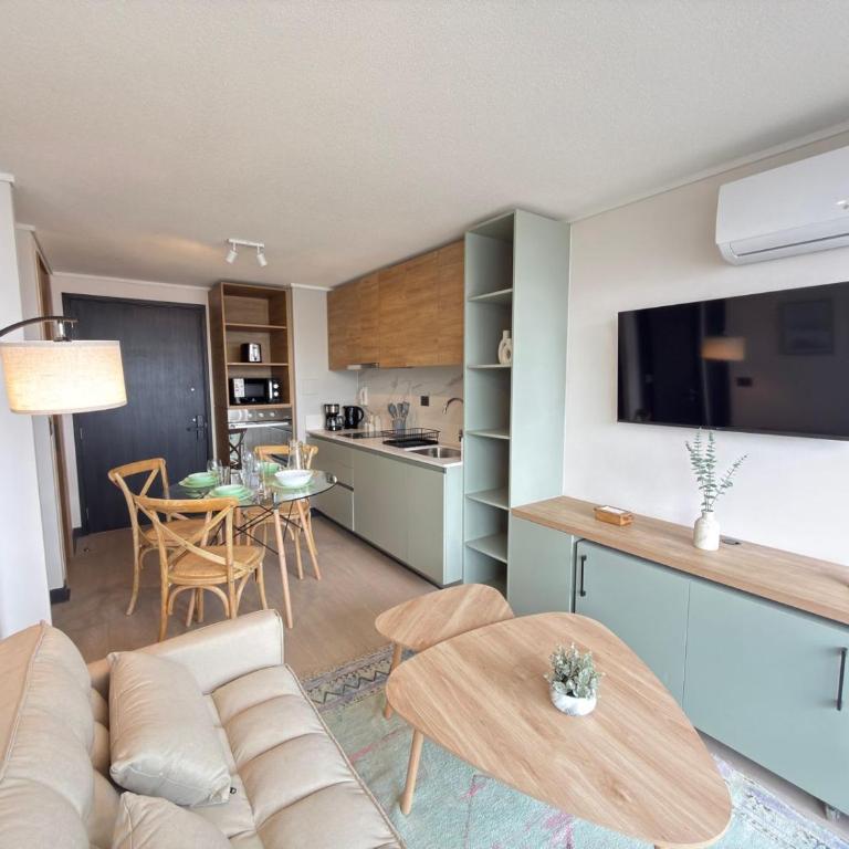 HOM I Metro Irarrázaval I Cercano Barrio Italia - Apartment - 17