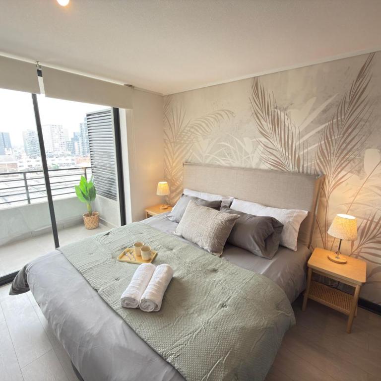 HOM I Metro Irarrázaval I Cercano Barrio Italia - Apartment - 34