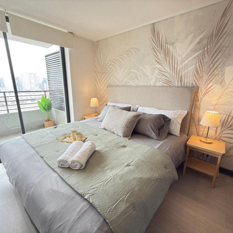 HOM I Metro Irarrázaval I Cercano Barrio Italia - Apartment - 36