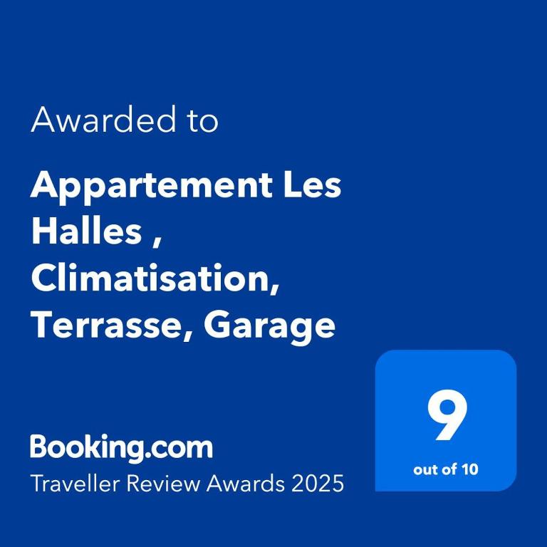 Appartement Les Halles , Climatisation, Terrasse, Garage - Apartment mit 2 Schlafzimmern - 15