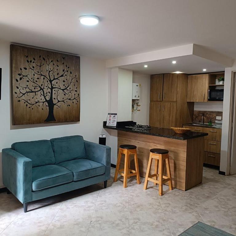 Acogedor Apartaestudio en Laureles - One-Bedroom Apartment - 4