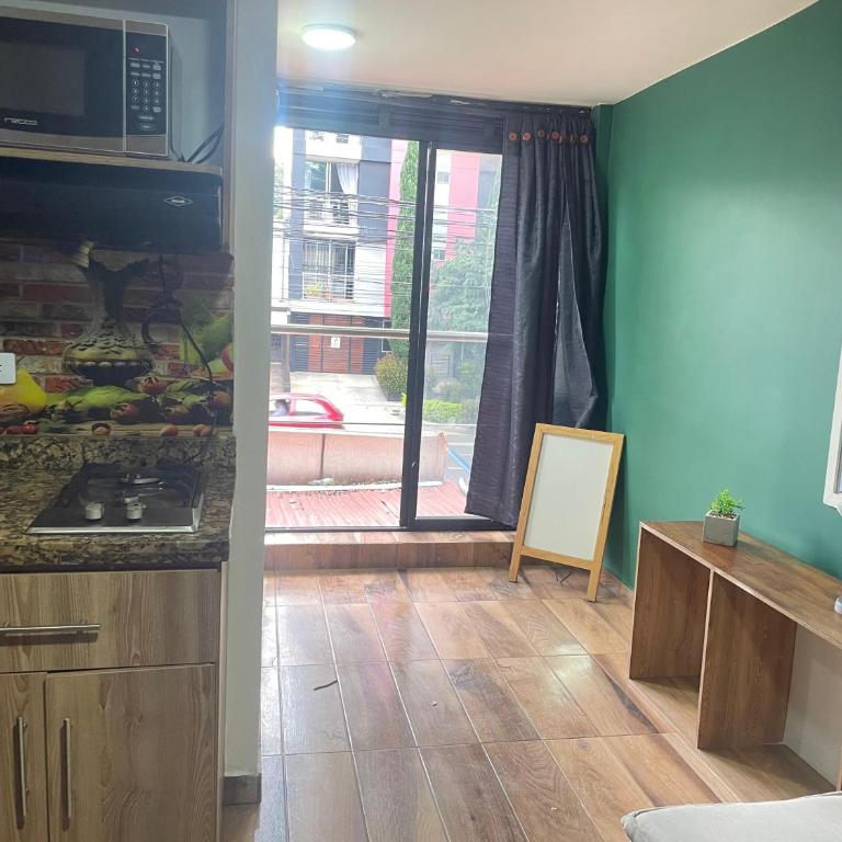 Belen Rosales loft pequeño cerca Unidad Deportiva de Belen - Apartamento Estudio - 1 cama doble - 45