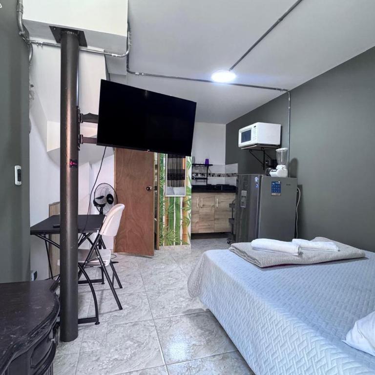 Belen Rosales loft pequeño cerca Unidad Deportiva de Belen - Apartamento Estudio - 1 cama doble - 12