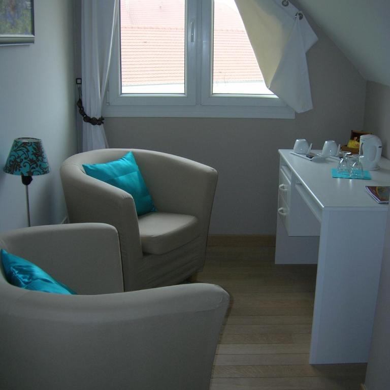 Chambres d'Hôtes La Villa des Hortensias - Chambre Double - 4