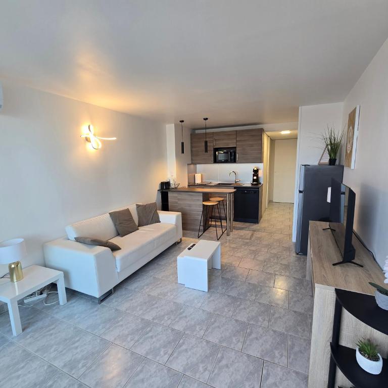 2Cap d'Agde NATURISTE Grand T2 de standing avec GARAGE privé - Appartement avec Terrasse - 24