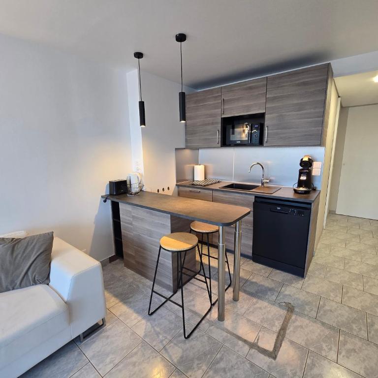 2Cap d'Agde NATURISTE Grand T2 de standing avec GARAGE privé - Appartement avec Terrasse - 25