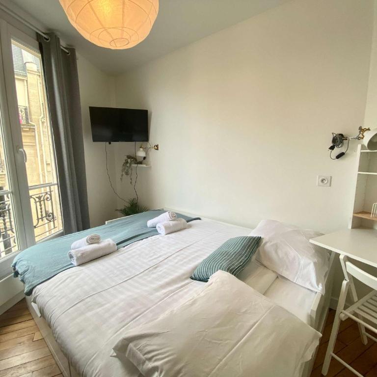 New 446 Suite Wayne - Cosy Apartment Paris Center - Studio - 6