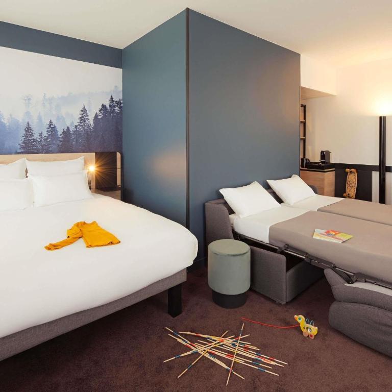Novotel Annemasse Centre - Porte de Genève - Chambre Lit Queen-Size Supérieure avec Canapé - 8