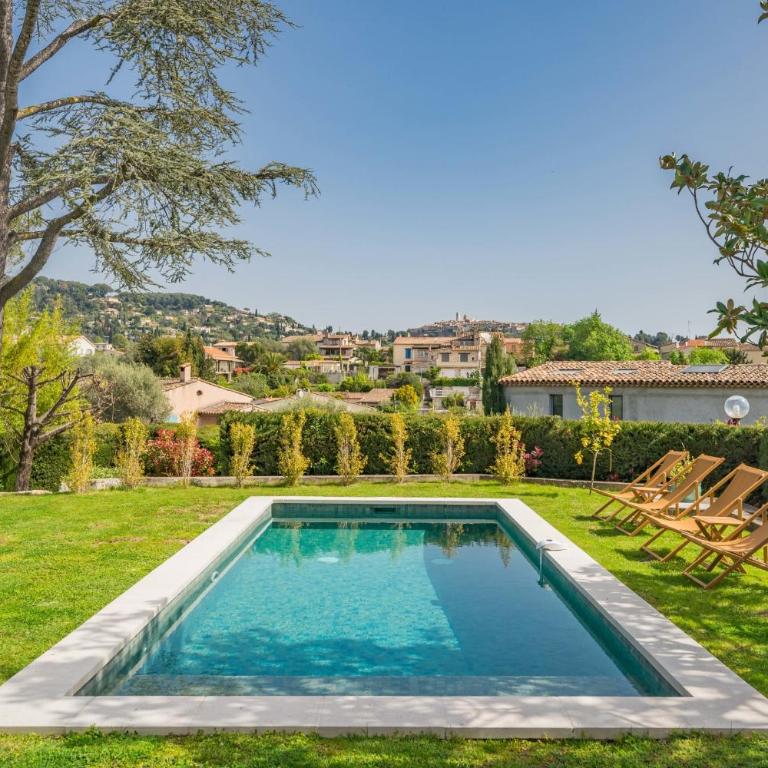 Authentic villa with swimming pool in La Colle-sur-Loup - Villa avec Piscine Privée - 16