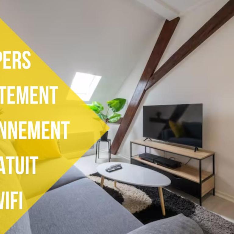 Très bel appartement proche centre Stationnement rue Gratuit - One-Bedroom Apartment - 1
