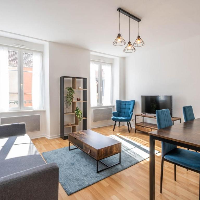 Le Bantz 3 Appartement Mulhouse Wi-Fi - Appartamento con 2 Camere da Letto - 6