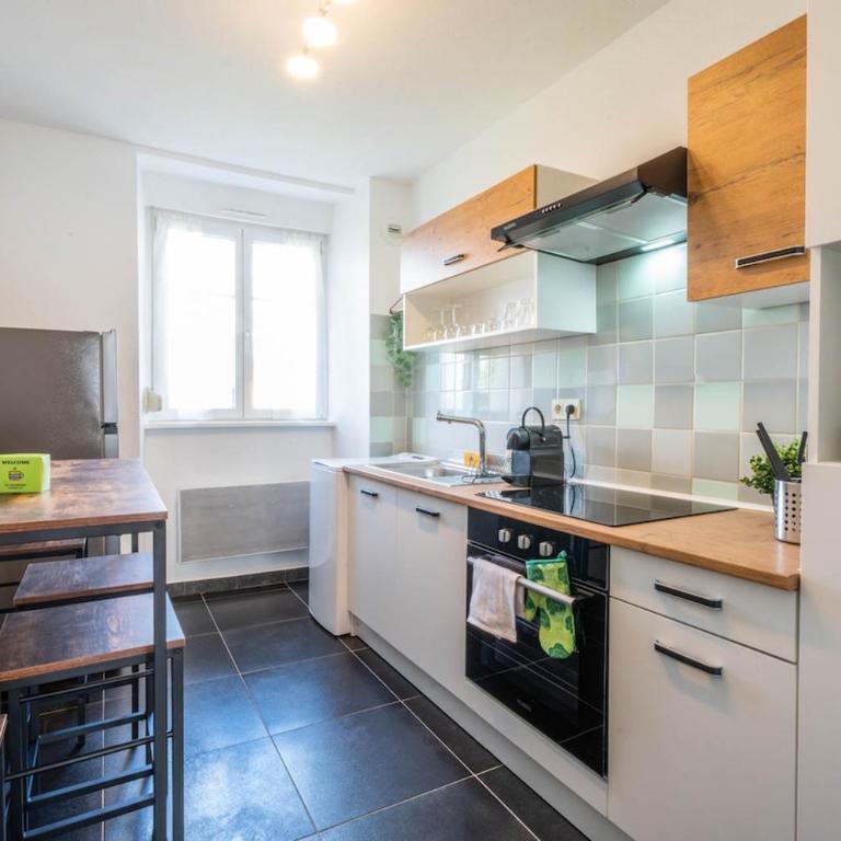 Le Bantz 3 Appartement Mulhouse Wi-Fi - Appartamento con 2 Camere da Letto - 10