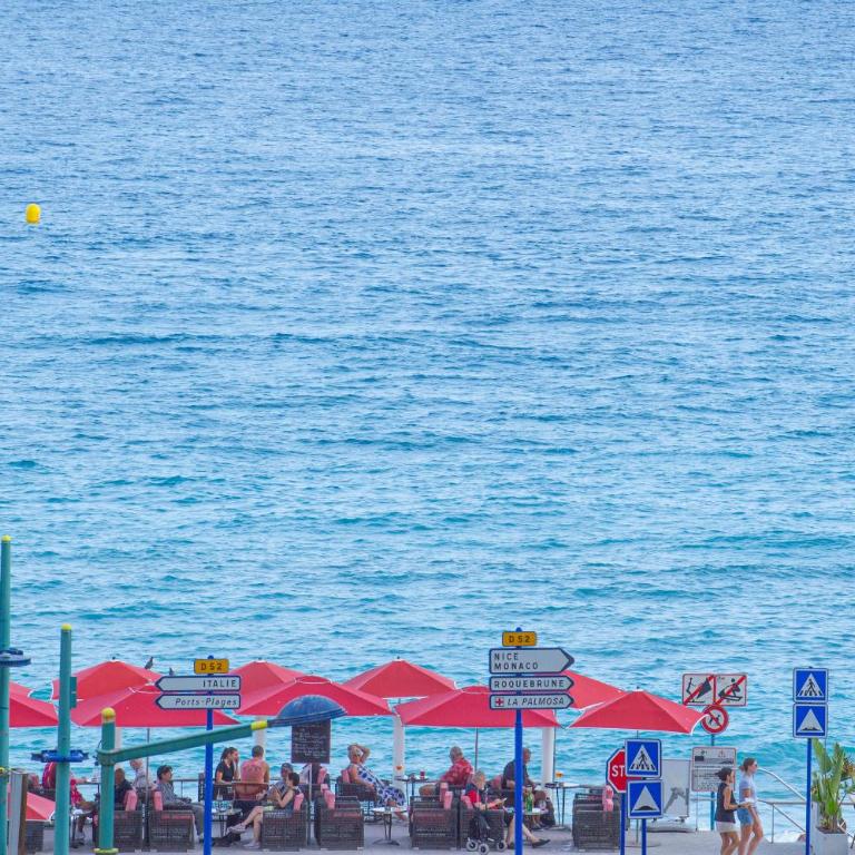 DATURAS II - Agréable studio - Proche Mer - Menton Centre - Studio mit Terrasse - 6