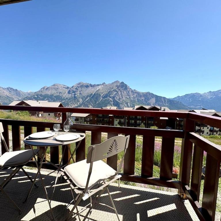 Appart 6 pers à 1800m, vue superbe, ski aux pieds - Apartment mit 3 Schlafzimmern - 30
