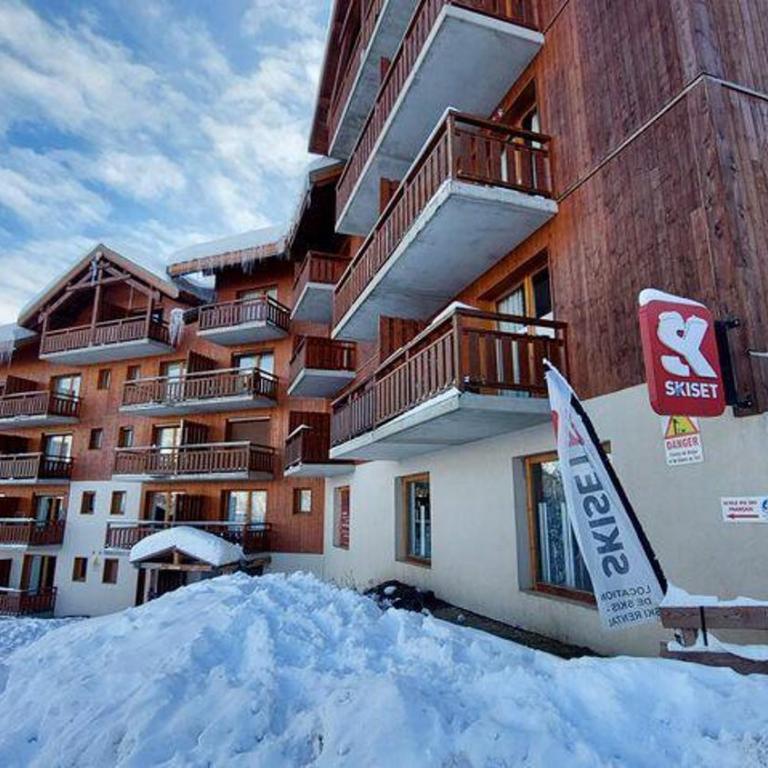 Appart 6 pers à 1800m, vue superbe, ski aux pieds - Apartment mit 3 Schlafzimmern - 14