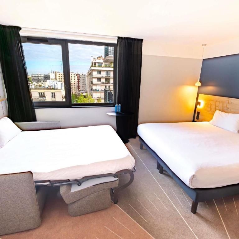 ibis Styles Paris 16 Boulogne - Suite Familiale Standard avec 1 Lit Double et 1 Canapé - 2
