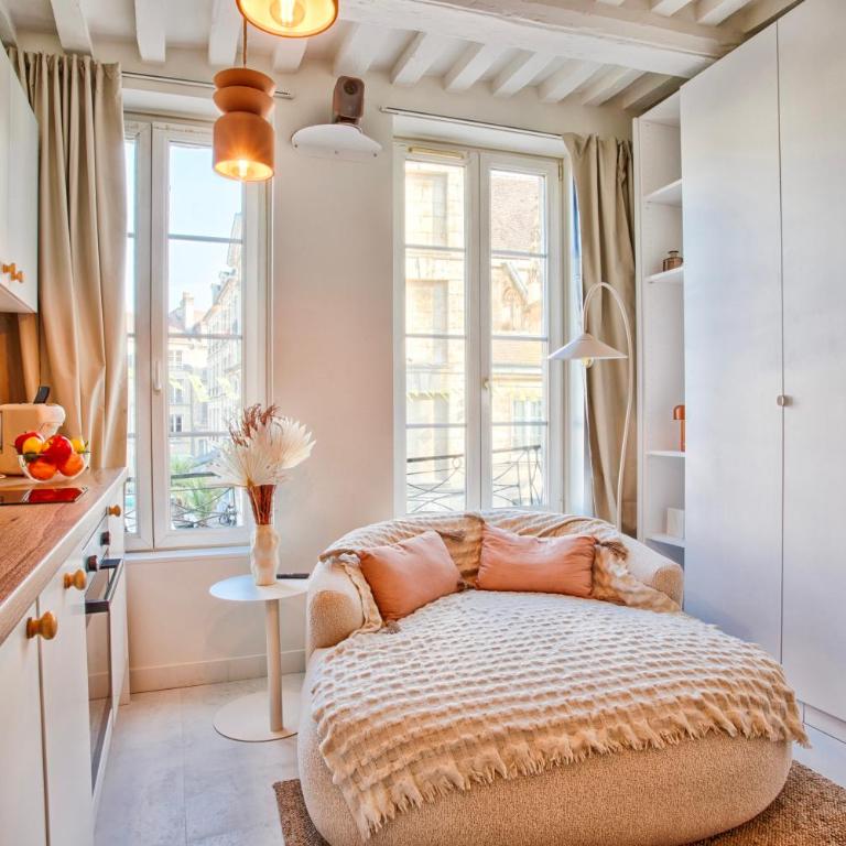 Le Saint-Sauveur - Chaleureux 2 pièces - Vidéoprojecteur - Appartamento con 1 Camera da Letto - 7