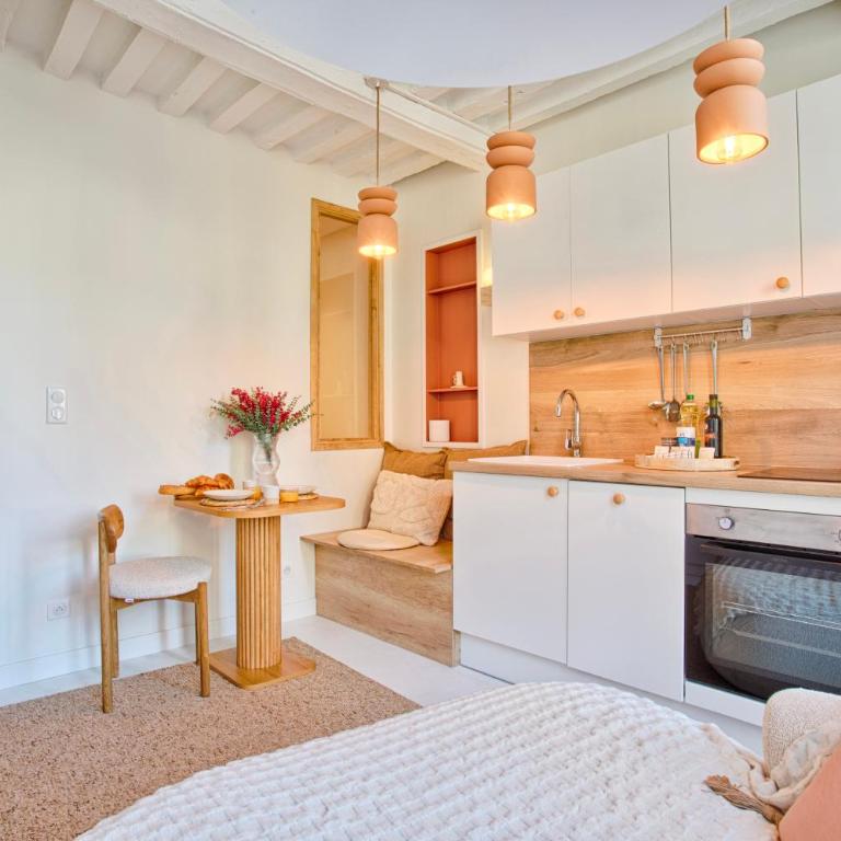 Le Saint-Sauveur - Chaleureux 2 pièces - Vidéoprojecteur - Appartamento con 1 Camera da Letto - 9
