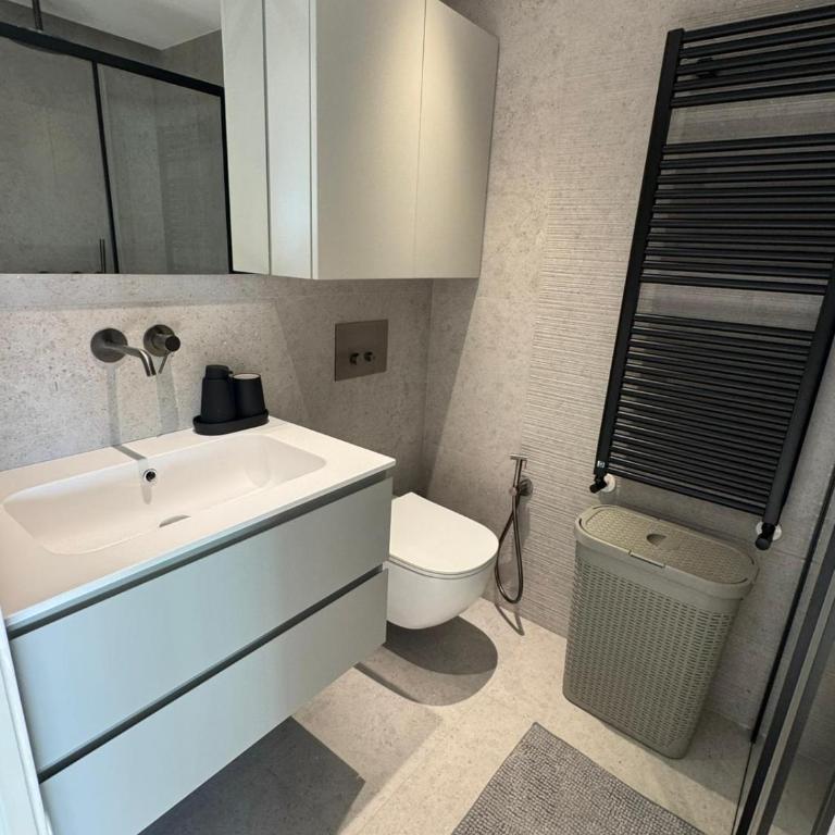 Dernier étage coeur Menton, vue mer parking privé - One-Bedroom Apartment - 6