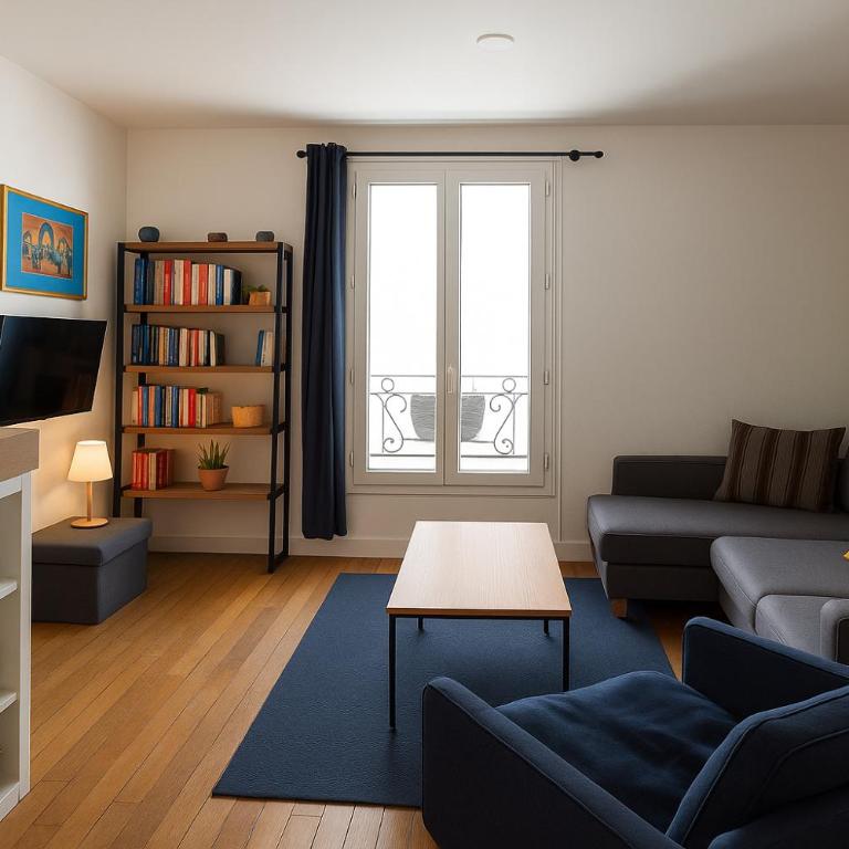 Étoile Montmartre- Vue Tour Eiffel - 3 min du Sacré-Cœur - Appartement 1 Chambre - 9
