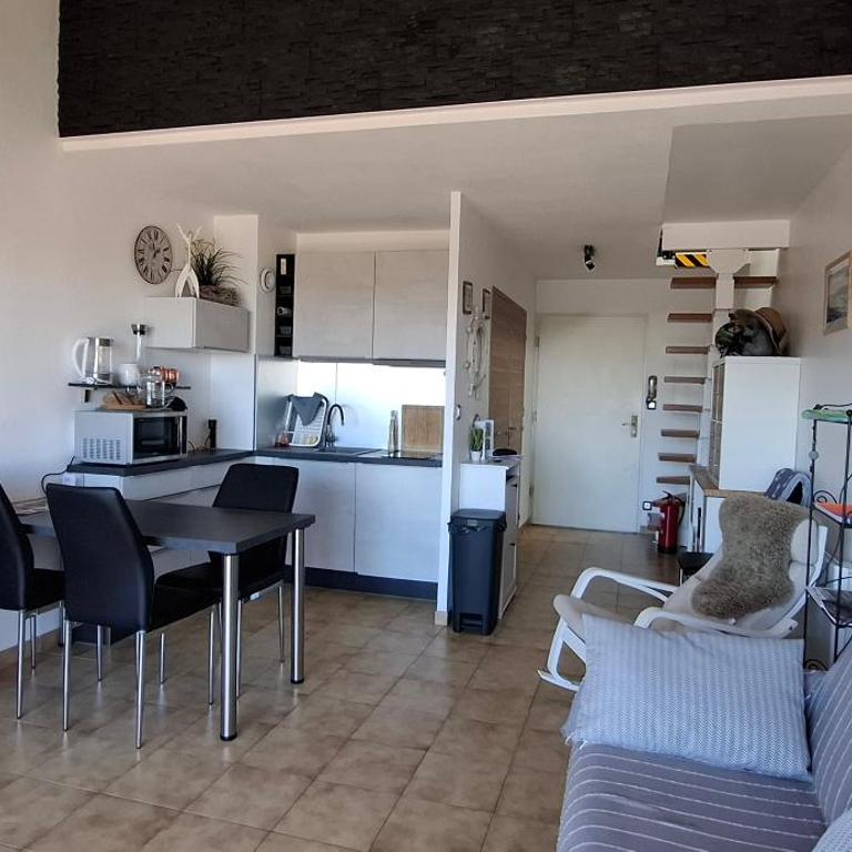Charmant appartement vue mer à 100m de la plage. - Apartment mit 1 Schlafzimmer - 3