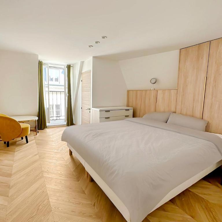 Chic Apartment in Paris Centre Next to Opéra & Louvre - Apartment mit 2 Schlafzimmern - 1