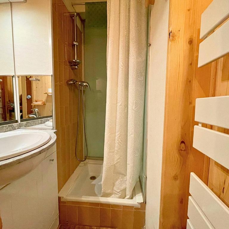 Studio chalet cosy aux Menuires - 2 pers, skis aux pieds, vue montagne, cuisine équipée - FR-1-452-283 - Studio - 12