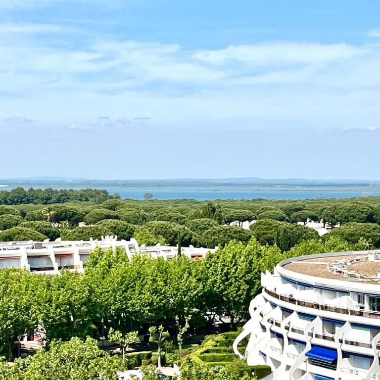 Studio cabines, Vue mer & étang, plage a pied - Studio Apartment with Sea View - 4