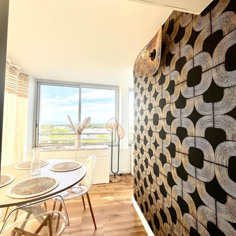 Studio cabines, Vue mer & étang, plage a pied - Studio Apartment with Sea View - 16