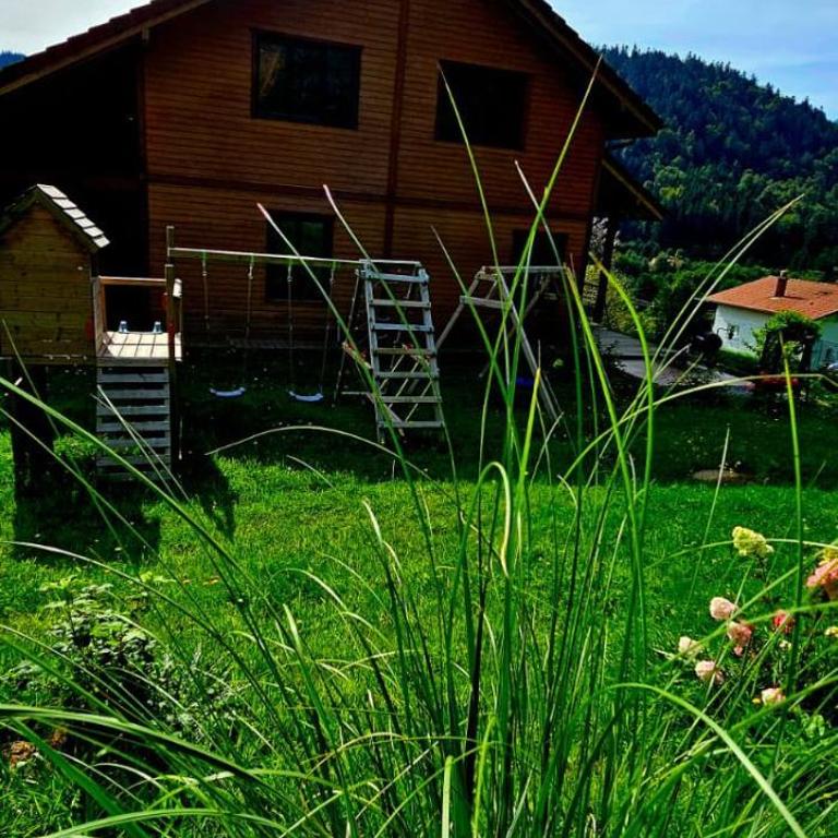 Chalet Bois le Havre du sotrè Gérardmer Sauna panoramique jacuzzi 14 personnes et 1 bébé - Chalet Superior - 93