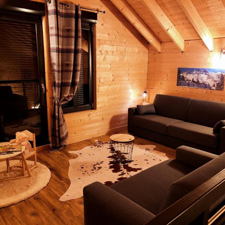 Chalet Bois le Havre du sotrè Gérardmer Sauna panoramique jacuzzi 14 personnes et 1 bébé - Chalet Superior - 97