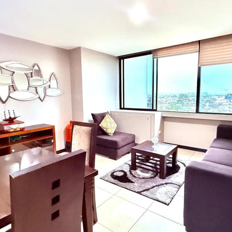 Bellini 3 suite de lujo, piso 5, piscina, gym, wiffi, 1 parqueadero - One-Bedroom Apartment - 11