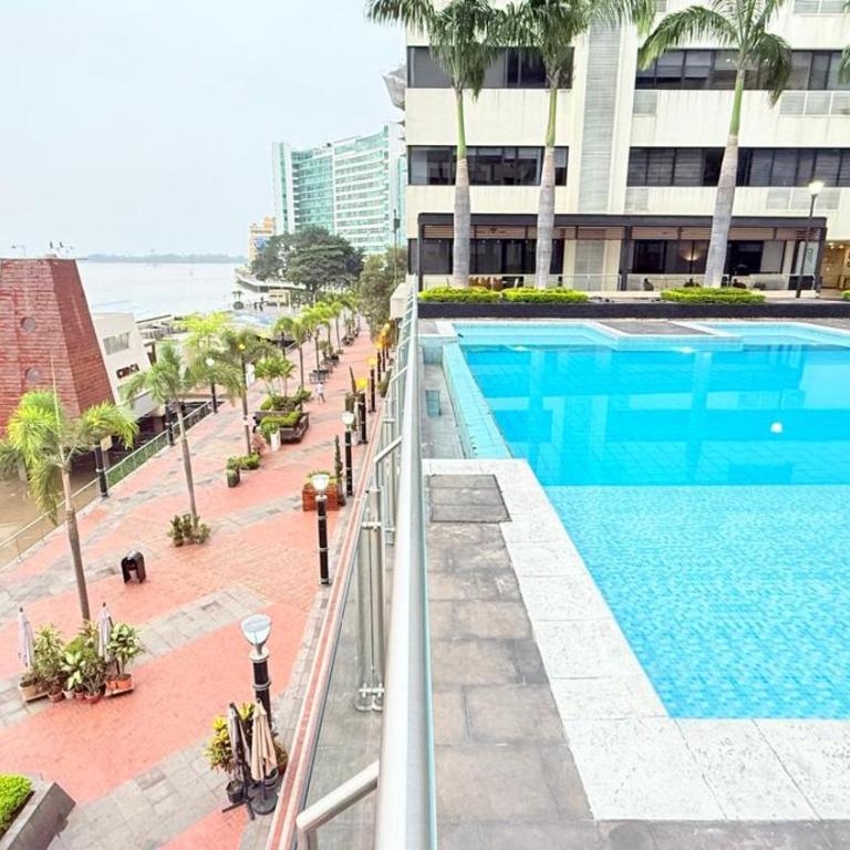 Bellini 3, Puerto Santa Ana, Suite Ejecutiva con vista, lavadora, secadora, wiffi - Apartamento de 1 dormitorio - 36