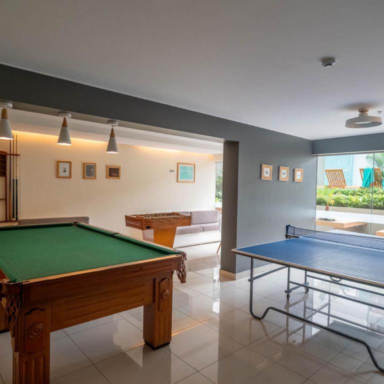 Luxury Flat Miraflores Pool Gym Fast WiFi Balcony - One-Bedroom Apartment - 12
