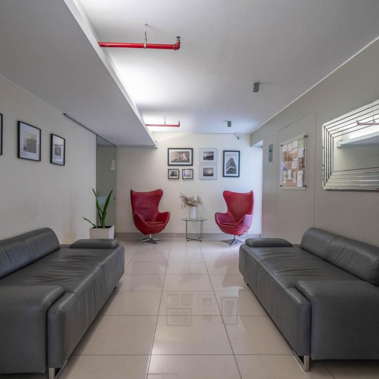Luxury Flat Miraflores Pool Gym Fast WiFi Balcony - One-Bedroom Apartment - 27