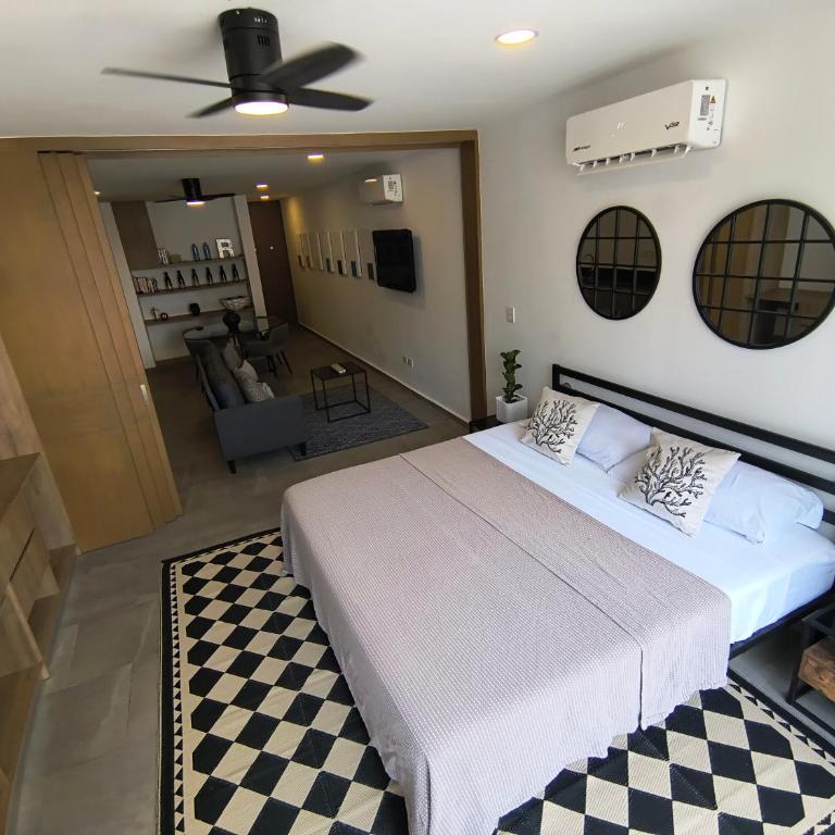 Erudita 12 Mérida Yucatan - One-Bedroom Apartment - 3